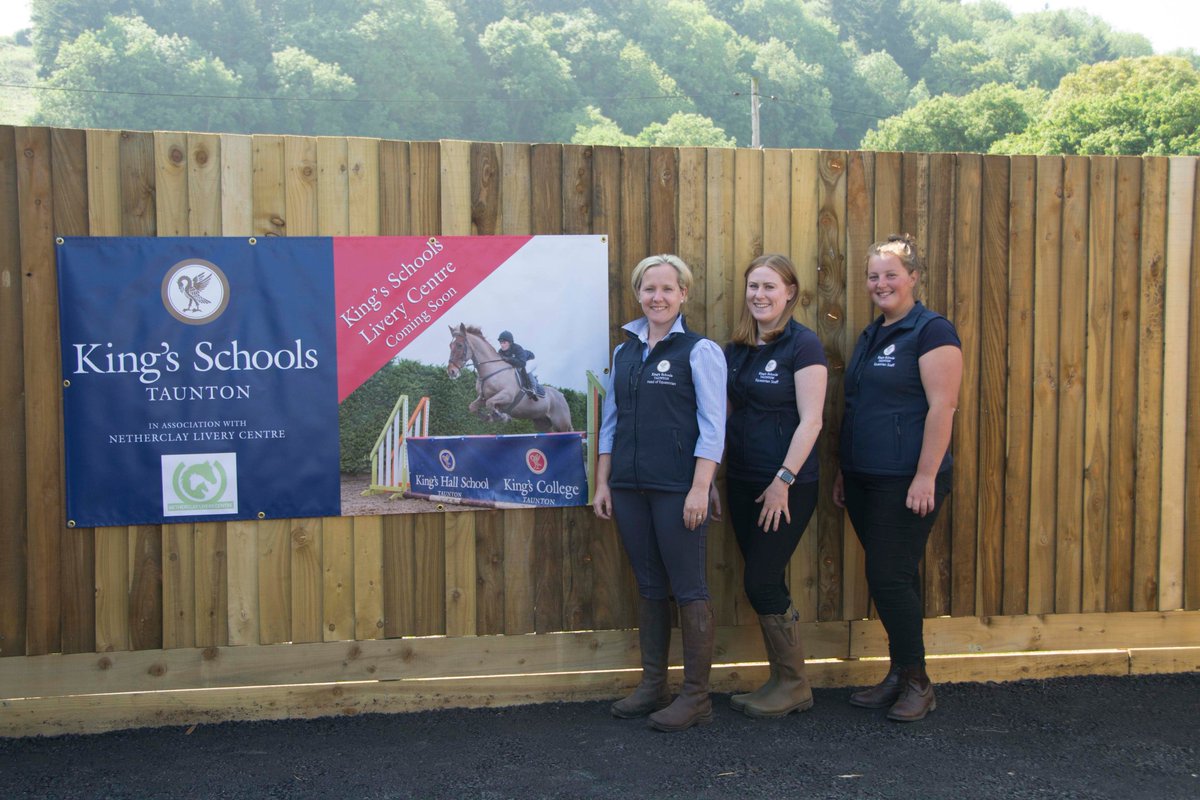 KingsTaunton's tweet photo. Do you like horse riding? Would you like the opportunity to care for your own horse? Then look no further! From September, the King's Equestrian Centre will be open for business! To find out more about our new #equestrian provision, please click here https://t.co/1s6i1oUVpI https://t.co/aNjKzwT7H8