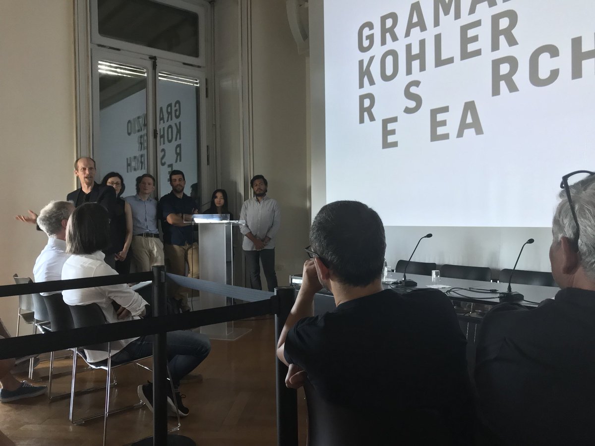 Students from the MAS in Architecture and Digital Fabrication from ETH Zurich present their exciting summer pavilion project at the Istituto Svizzero in Rome, together with Senior Researcher Hannes Mayer. #futureing supported by Gruner Group.