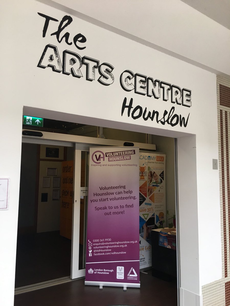 KomalChaudri's tweet photo. Just attended Hounslow Volunteers’ Fair @VolHounslow with @EmmaSiddhu. Another hour or so to go. Would definitely recommend checking it out! Lots of great volunteer ideas and ways to get involved. https://t.co/hazQ9Afm9p