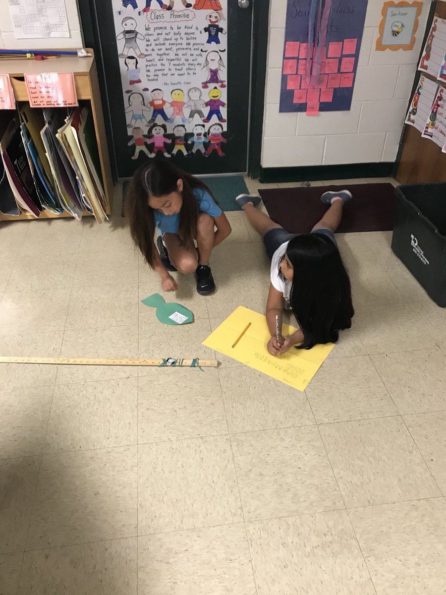LyndiGarrett's tweet photo. @Buda_Bulldogs   Second graders at “camp” fishing for math story problems! #math #camping #BESInspire https://t.co/Cx10afzyFE