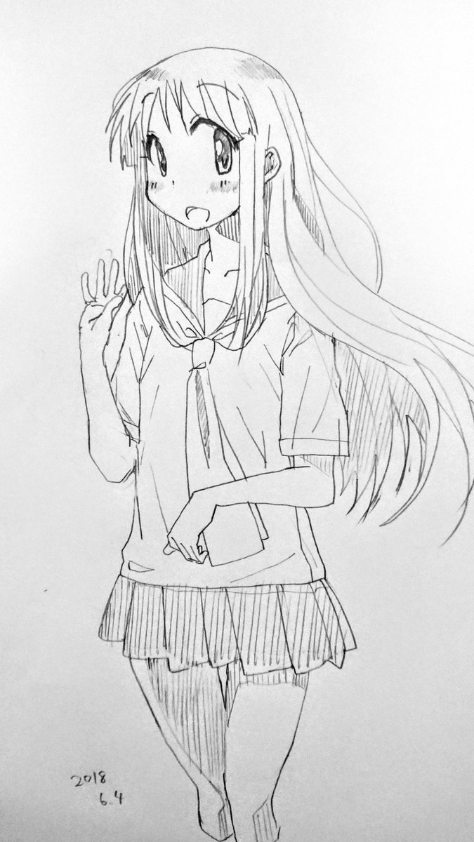 ゆゆ式 日向縁ちゃん描きました。 