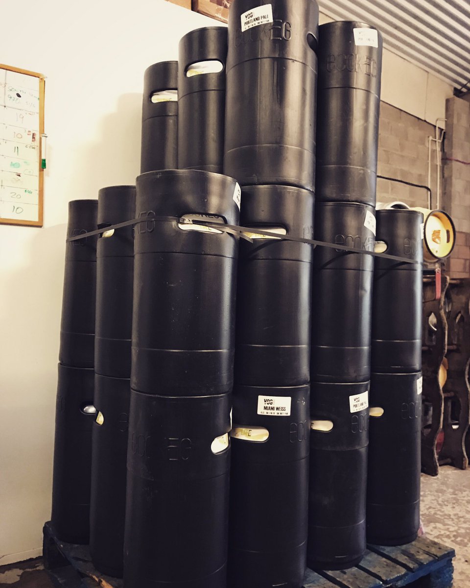 vogbrewery's tweet photo. Keg stock ready for this weekend's @picnicpenarth We were drunk dry last year... that won't be happening again https://t.co/g36wBSwujr
