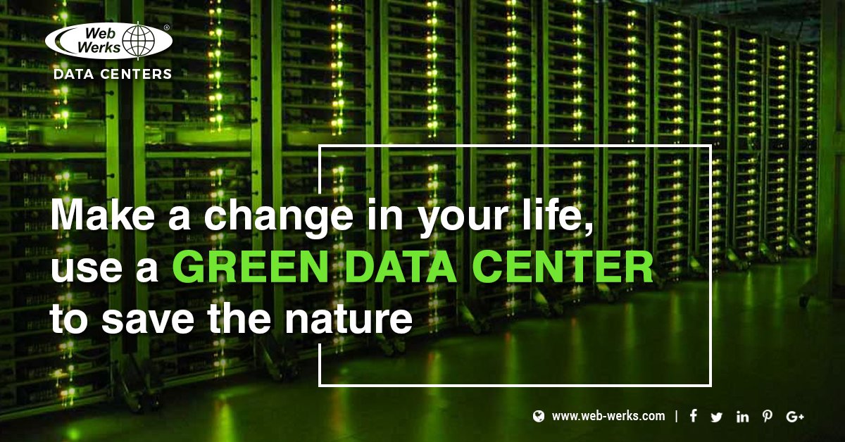 This World Environment Day, Web Werks has their share of Green Data Centers with efforts to save the Environment.

#WorldEnvironmentDay #GreenDataCenters #EcoFriendlyDatCenters #CloudDataCenters