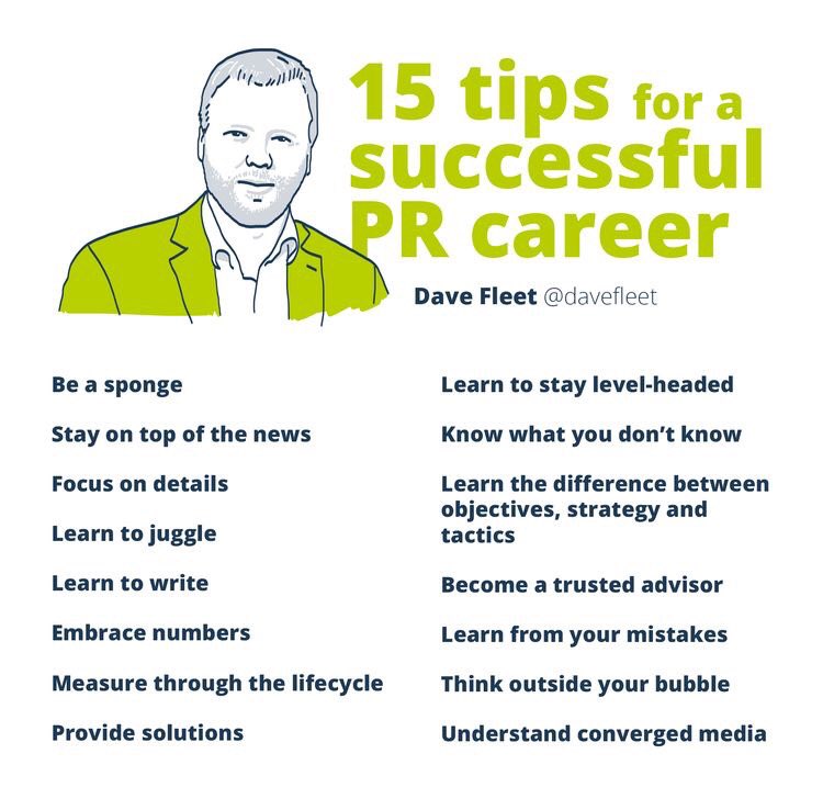 What it takes to be a PR person 👇🧐