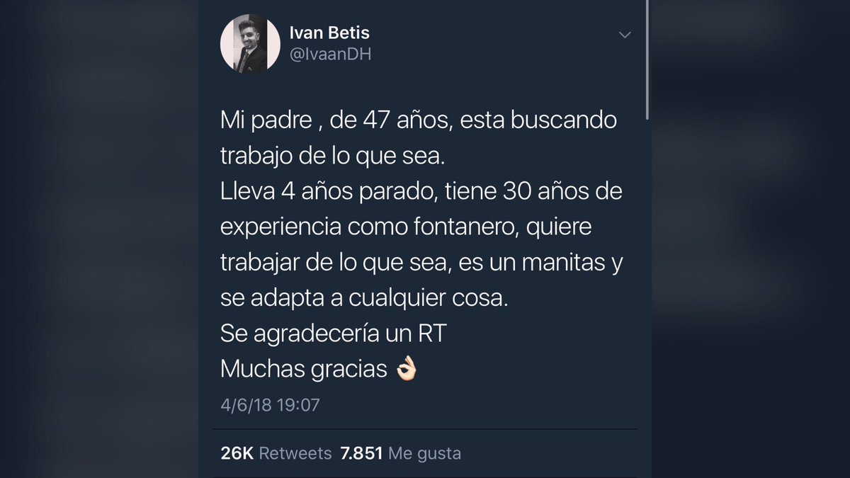 👤‼️ Un nazareno se hace viral en Twitter y consigue que su padre encuentre trabajo cuatro años después

Volverá a trabajar esta noche como guardia nocturno.

➡️ diarionazareno.com/un-nazareno-se…