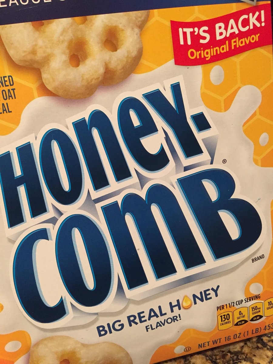 BrianZator's tweet image. Thank you @PostCereals for bringing the Original Honeycomb back!