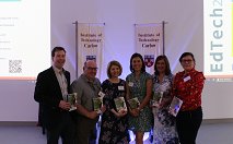 angelica_tel's tweet photo. #VLEIreland special issue for @ilta_journal official and final launch pic! Access at https://t.co/EXlxv4b8g8 with thanks to all @damienraftery @TomFarrelly @eam0 @clairemca @DeirdreRyan1191 @NualaHarding @TLP21 @daveymoloney #edtechIE18 @ILTAtweets https://t.co/bgyoBErKI6