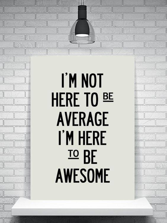 ATLTechVillage's tweet image. Be AWESOME, not average! #workhard #playhard