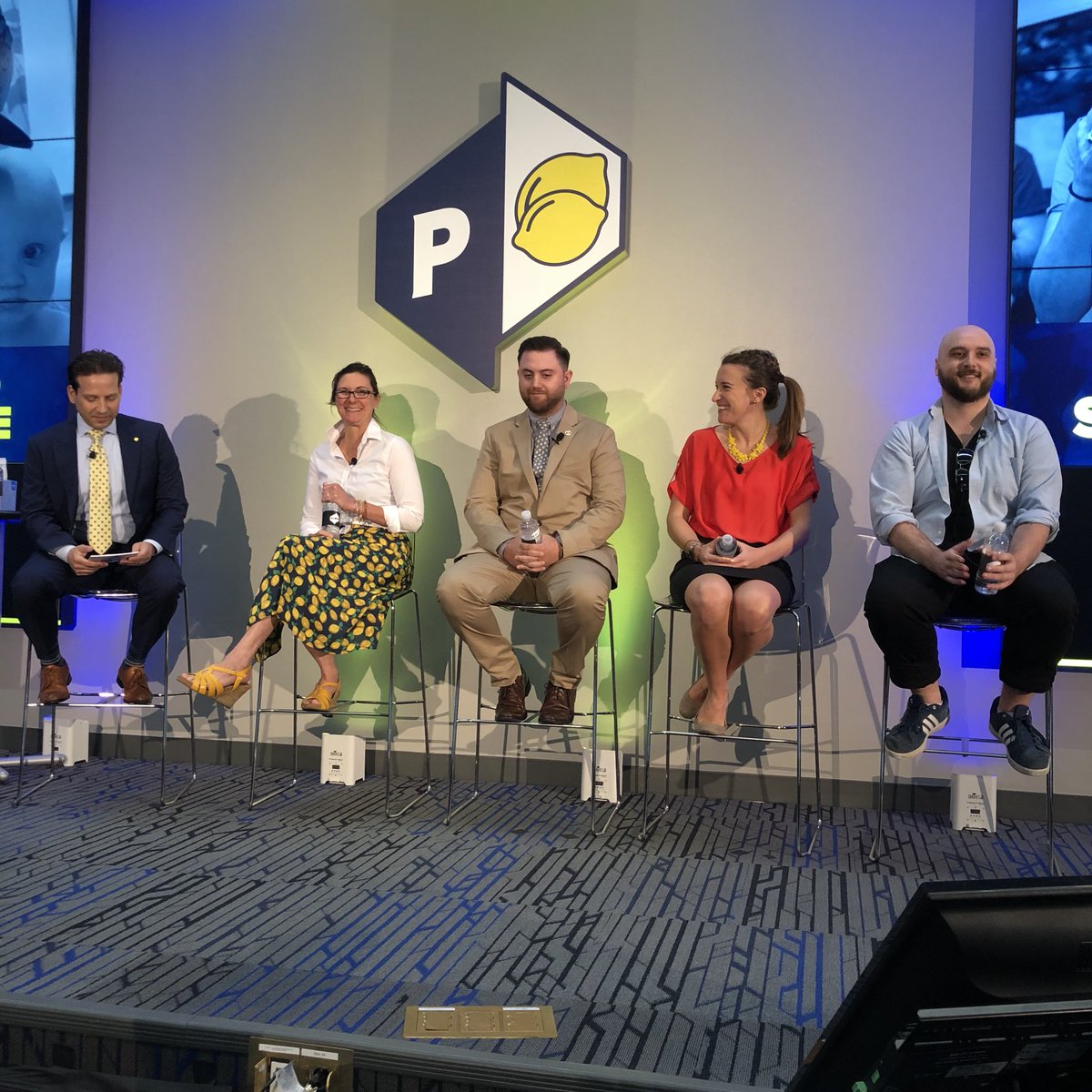 PowerHRG's tweet photo. Time for our annual @AlexsLemonade panel with @lemonadeliz, Chelsea Keeler, Rich Jones, and our very own Al Vitale!

#CancerResearch #DataScience #DreamWithPower #EveryDollarCures https://t.co/wEEP1LGHf5