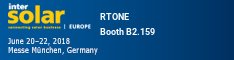 RbeeSolar's tweet photo. In a bit more than a week, we will be at #Intersolar #Munich 2018! Stop at our booth B2.159 if you want to ensure you get efficient #PV installations, if you'd like to offer new maintenance packs or for #PPA projects!
We are looking forward to seeing you nex week! ☀️ https://t.co/2uqZE0MeWo