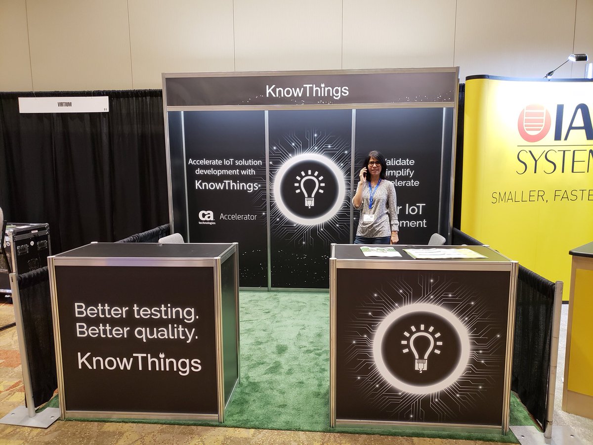 GoyalMenka's tweet photo. KnowThings at IoT DevCon https://t.co/wwYPqRWH4p