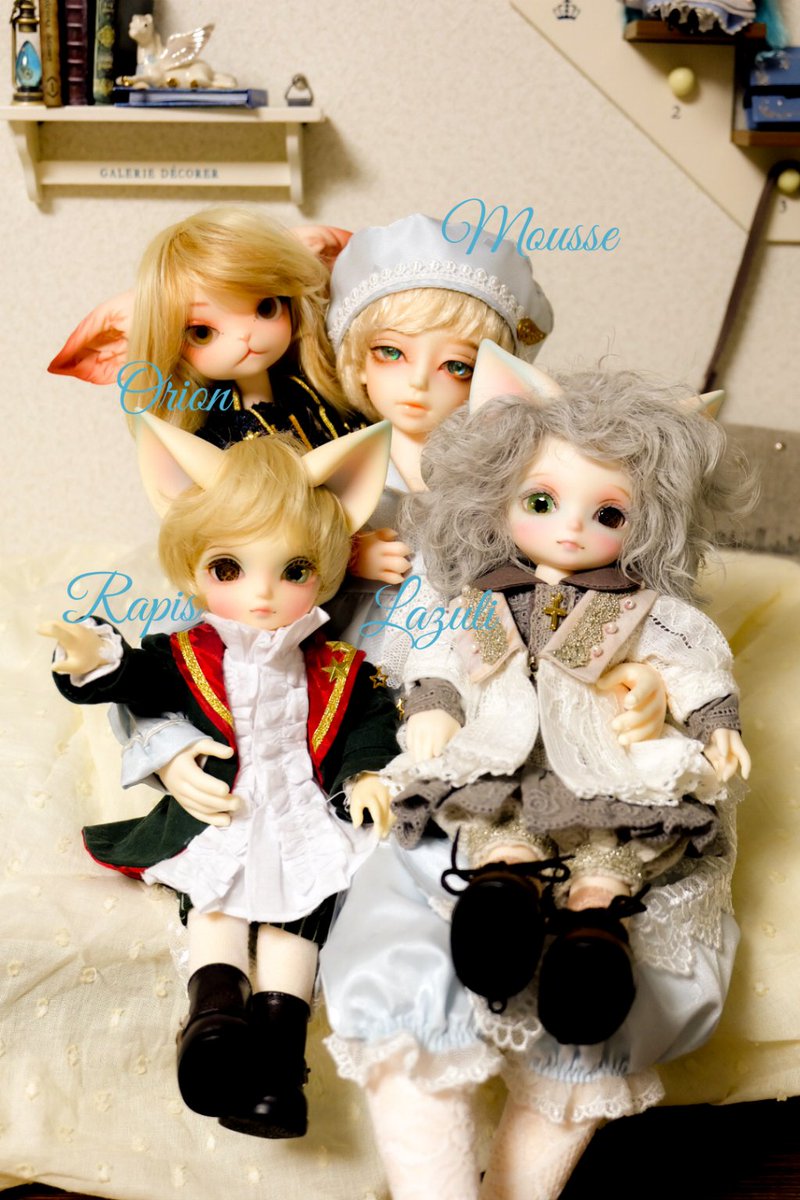 shirokworld's tweet photo. うちのこ紹介をリニューアルしました。いろんなメーカーのドールと暮らしてます。あとブライスやプーリップもいます。仲良くしてもらえると嬉しいです。

#ドールオーナーさんと繋がりたい
#うちのこかわいい https://t.co/gIfGXiar1V