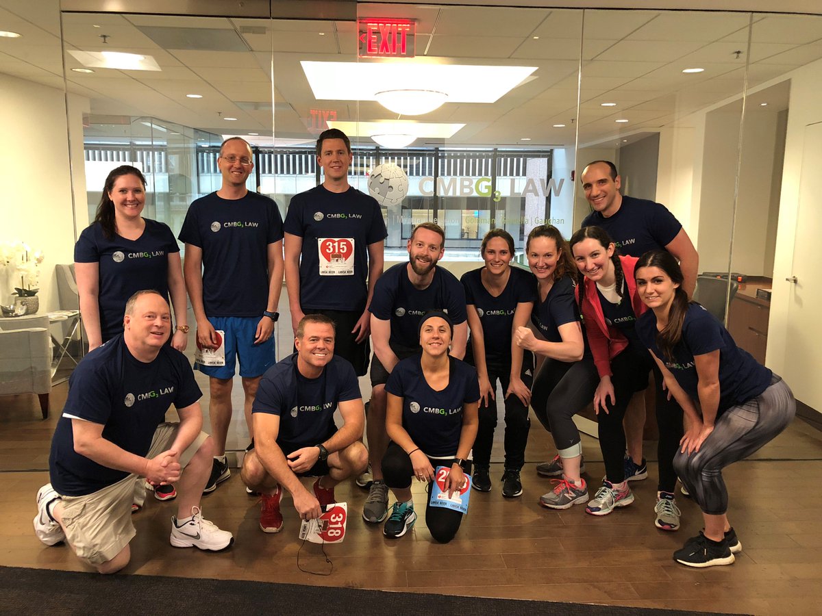 <a href="/Cmbg3Law/">CMBG3 Law LLC</a> was proud to participate in the Lawyers Have Heart 5K, which supported the American Heart | Stroke Association's mission to end heart disease and stroke. We had a great turnout and a great time at the race and the summer celebration afterwards.

cmbg3.com/lawyers-have-h…