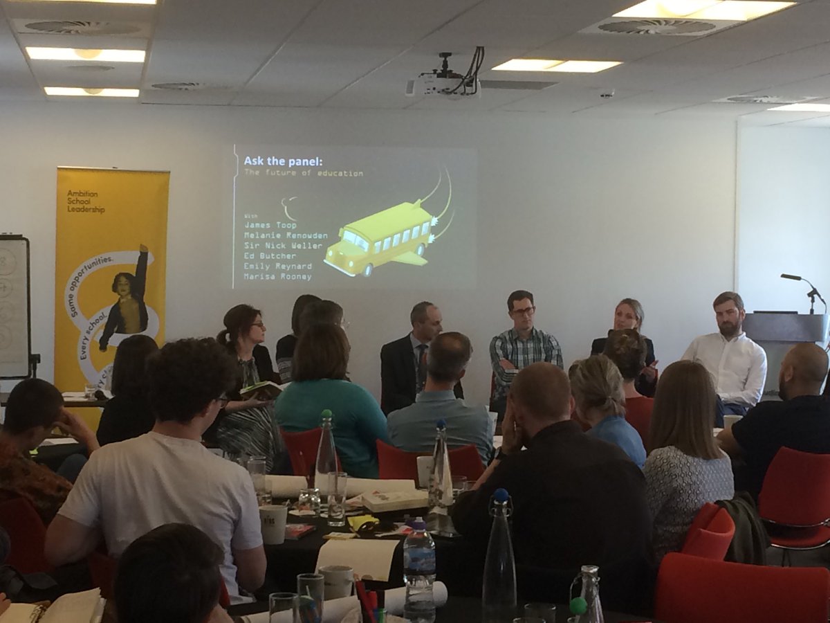 SeanHarris_NE's tweet photo. Delighted to have a brilliant panel of guests / school leaders sharing their insights with us @Ambition_SL this afternoon #GreatLeadersChangeLivesAndSchools https://t.co/KU9cIaMcsc