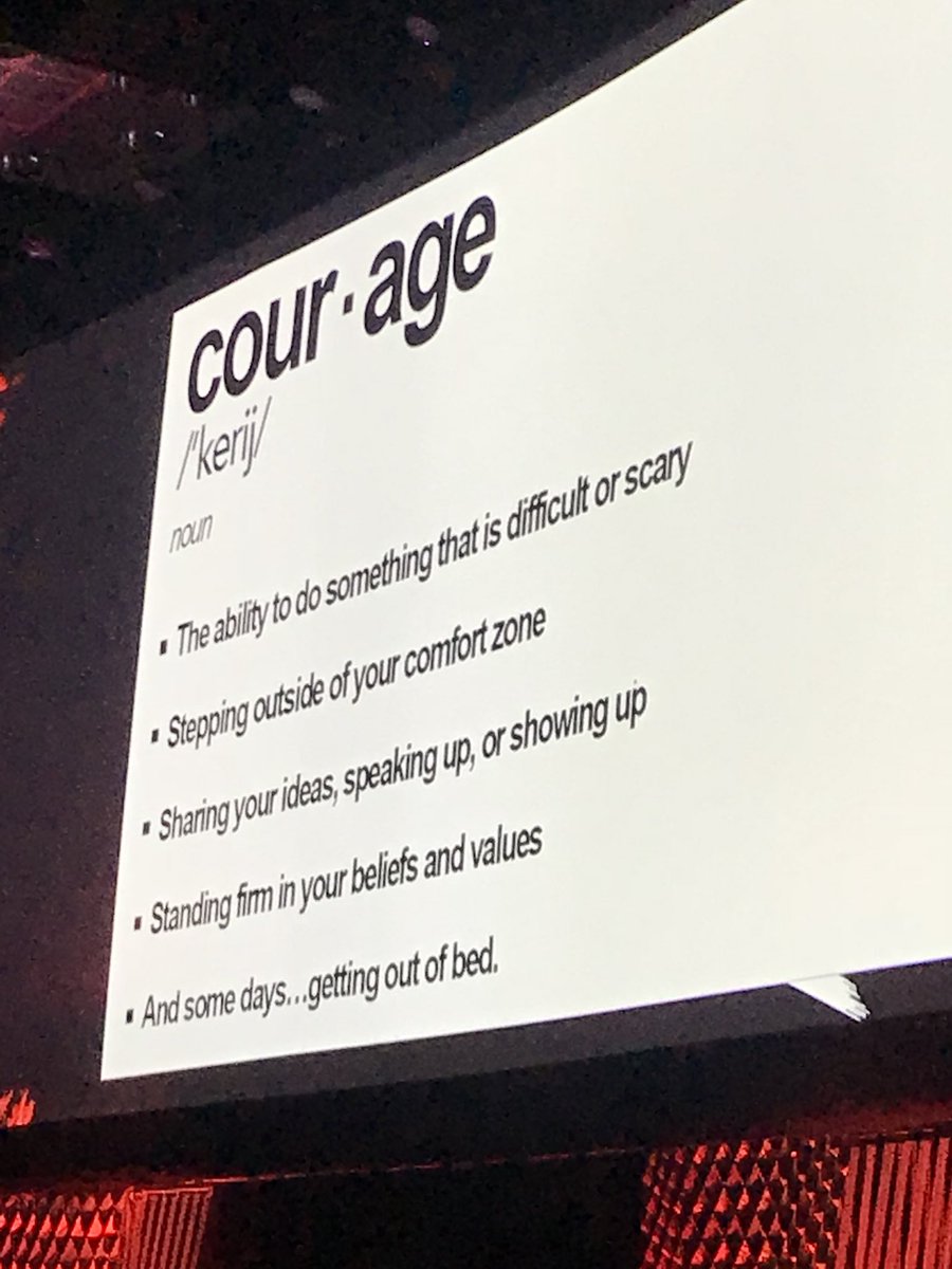 AimeeOlmscheid's tweet photo. Thanks @melrobbins for introducing me to the 5 Second Rule! Can’t wait to use this strategy in my everyday life! #WEC18 #courage #goalswillsoonbecrushed https://t.co/BscSzkgltA