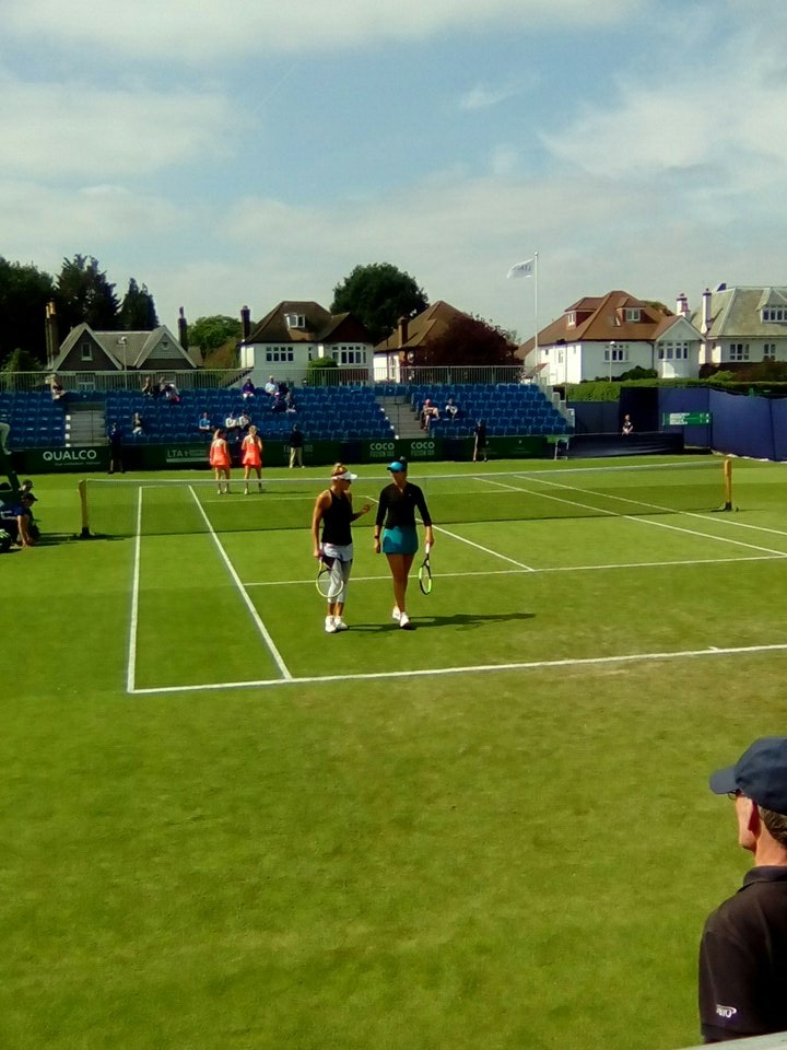 TheTennisTalker's tweet photo. Laura Robson and Monique Adamczak at ITF Surbiton https://t.co/mNEg7rZO4W