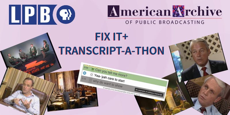 LDMArchive's tweet photo. Help us preserve @lpborg's programs at our #FIXITaapb Transcript-a-thon on July 10th in #BatonRouge! More details & RSVP is available here:
https://t.co/H4v6FkuIjF @amarchivepub https://t.co/8XsPRs84eS