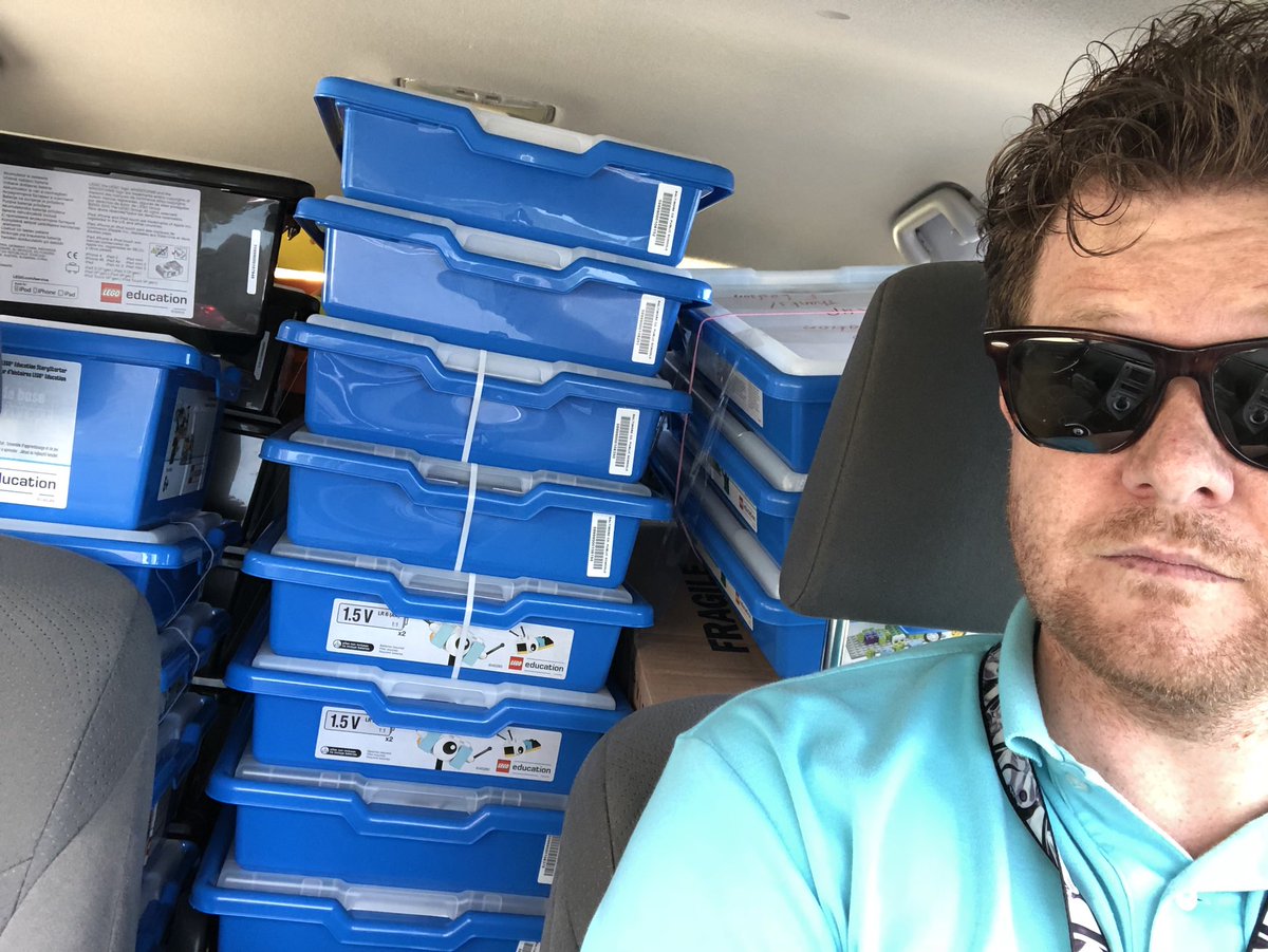 stayplayingnick's tweet photo. The look of my car tells me it’s been a successful first full year of the @BCPSMakes Lending Library! Thanks to @mmoore12BCPS for all the experiences and equipment you’ve brought to @BaltCoPS stakeholders this year! #bcpsmakes https://t.co/mbYP5lHqfE