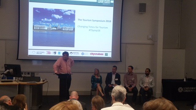 So pleased to have joined the panel on Changing Times for Tourism at the <a href="/tourismsociety/">The Tourism Society</a> Symposium today! Very exciting times ahead 🗺️ #TSymp18