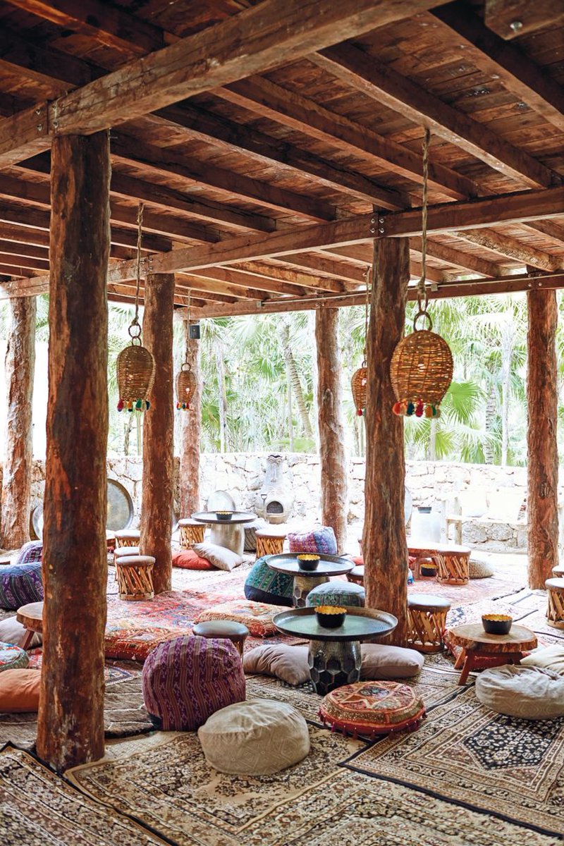 Slip into sandals and pack light because you’re flying to #Tulum to hangout in true BOHO style!  Mexico’s most chilled beach getaway captures the spirit of everything you need to get back to being ‘you’. MORE: facebook.com/Peter2Travel/ #travel #luxurytravel Pics by J Attenborough