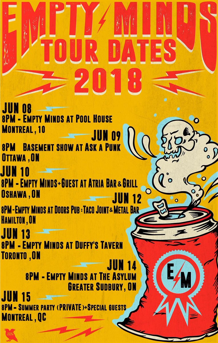 BuiltByThieves's tweet photo. June 12th at the Doors Pub! https://t.co/9dQVtQNypy