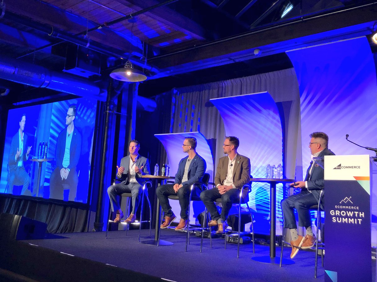 BigCommerce's tweet photo. The power of BigCommerce for WordPress: “Decoupling content and commerce so you get the best of both, so you can plug products in anywhere on the site, is so powerful.”   Learn more about headless commerce: https://t.co/pI5lvcXtpx #BCGrowthSummit https://t.co/cUqnzWb8J2