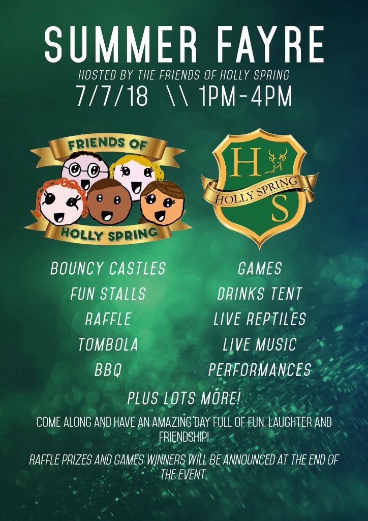 @HollySpringInf <a href="/HollySpringJrs/">Holly Spring Junior School</a> come and have fun