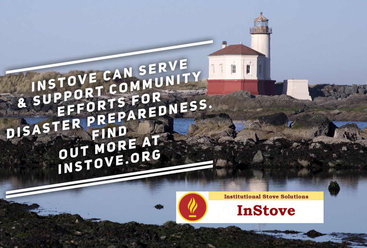 InStove's tweet image. Support community efforts for disaster preparedness!