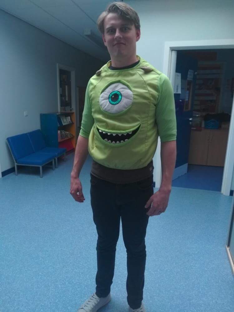 timeandagaintc's tweet image. It’s a bit last minute, but we’ve written in a new character in ahead of our previews next week at @AltrinchamG. Introducing @JacobTaylor93 as Mr Wazowski #artisticlicense #creativedecisions #Shakespeare