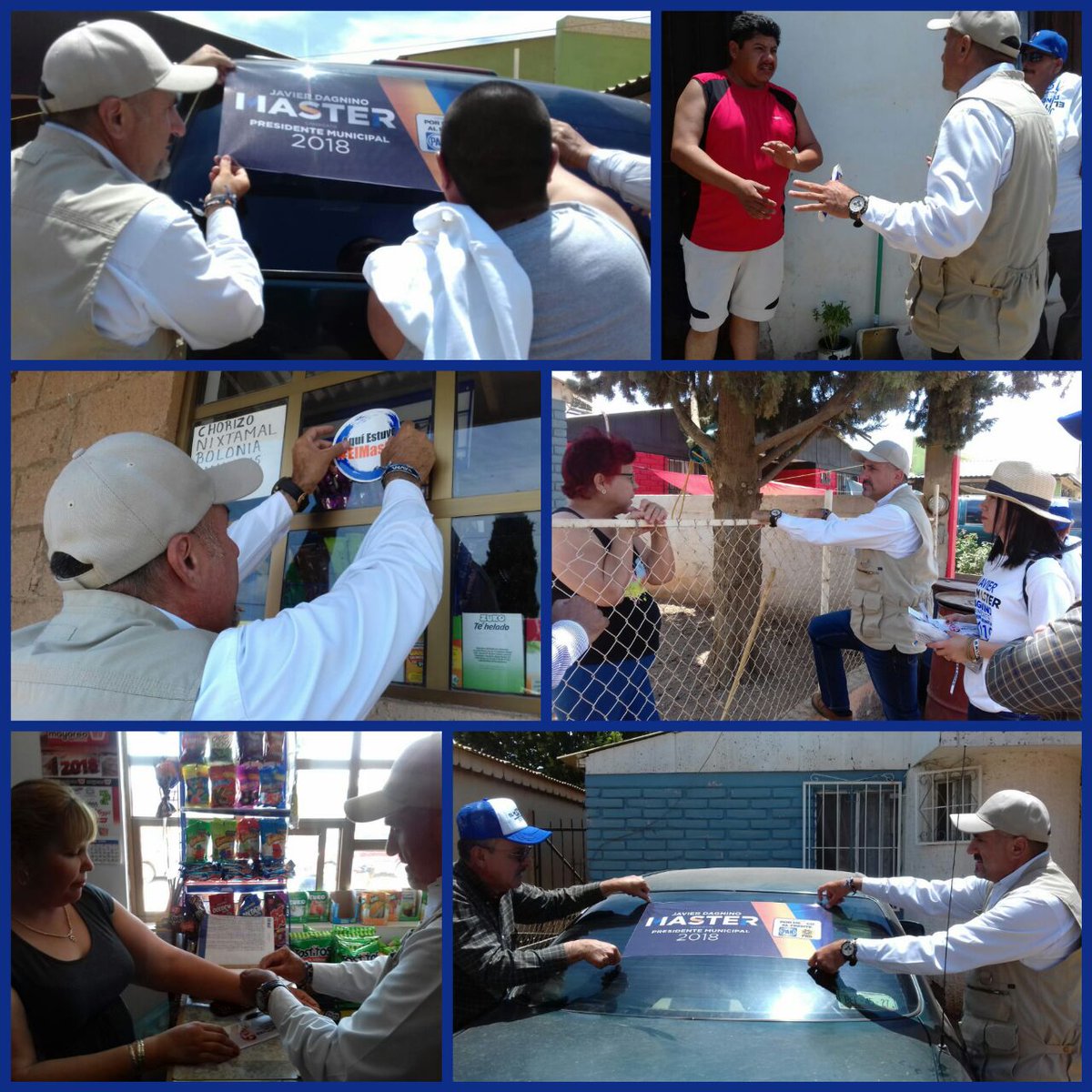JavierDagnino's tweet photo. Sigue creciendo el #MasterFrente, gracias a nuestros amigos de la Colonia Mártires #VotaMaster #CasaXCasa #ConLaFuerzaDeTuConfianza https://t.co/cTVrcah1Nw