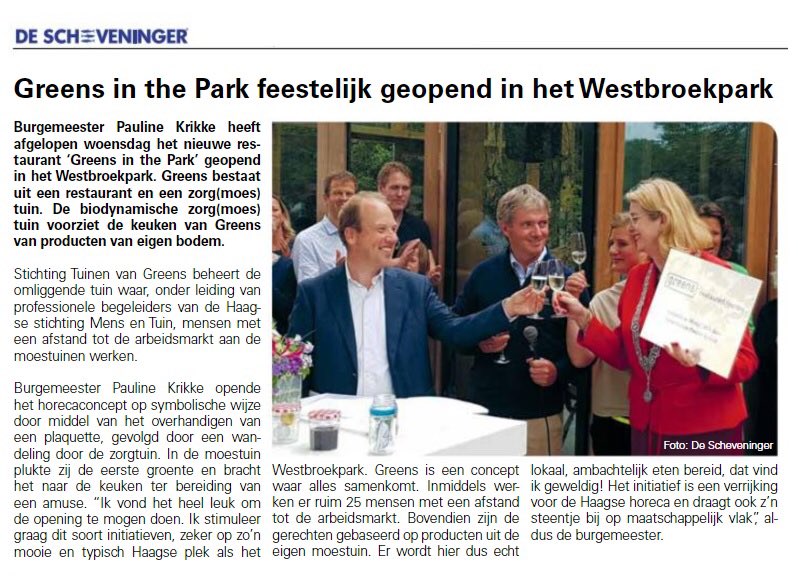 wesseltiessens's tweet photo. One minute of Fame #greensinthepark #ondernemer #Denhaag https://t.co/q0oIIKsU7x