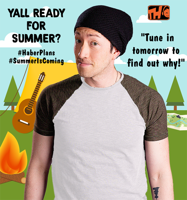 ToddHaberkorn's tweet photo. So how about it #Kornstars? Who's ready to .....oh...no ;) Gotta wait until tomorrow for the answer, but keep those guesses coming!
#HaberPlans #SummerIsComing #WhatWillYouDo https://t.co/heCZUxEDbo