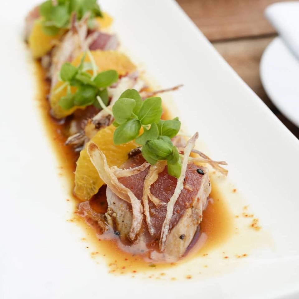 Tuna Tataki. available on our #SunsetMenu

#Miamibeach #LoewsMiami #FoodPorn #LureFishbar