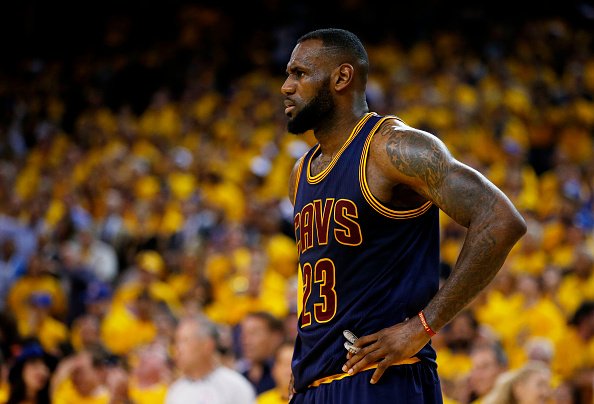 LeBron James has scored a combined 80 points in the first two games of this year's #NBAFinals, which is the fourth-most points through two games in Finals history. Top three: Jerry West (94, 1969), Shaquille O'Neal (83, 2000), LeBron James (83, 2015). <a href="/EliasSports/">Elias Sports Bureau</a>