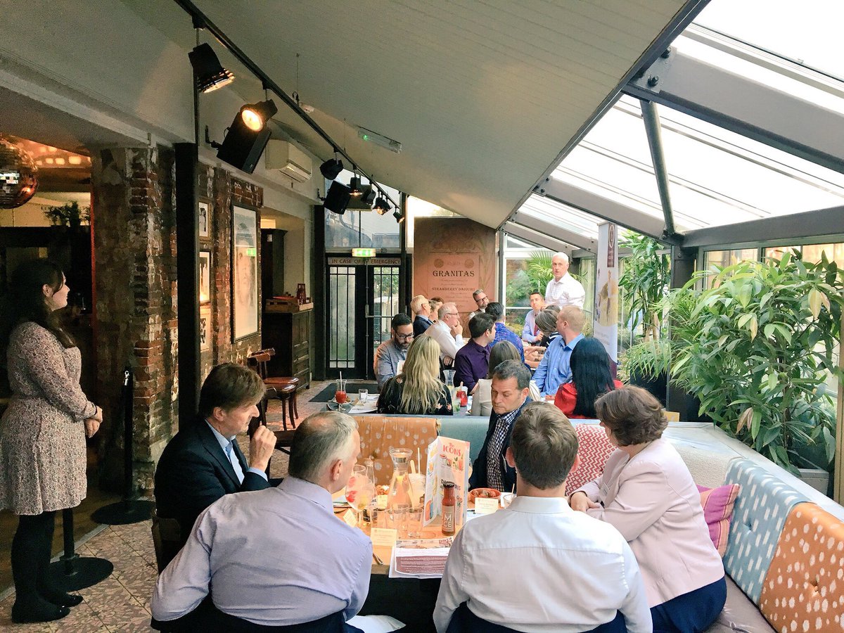 LouisHBoorman's tweet photo. Great atmosphere at @ClaphamandCโs #Summer Grapevine Networking dinner @DeCubaNorwich this evening - fantastic turnout and great to see plenty of new faces #cocktails #NetworkingInStyle ๐น https://t.co/wlpHd3YeJI