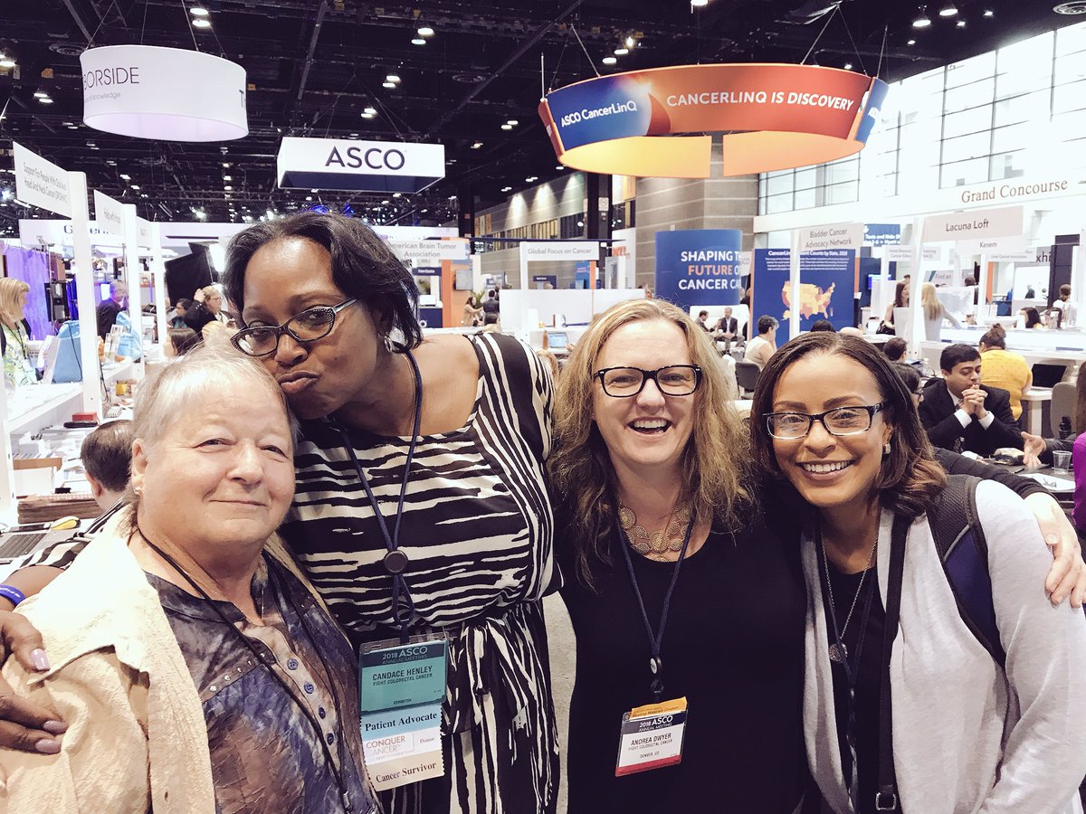 AnjeeDavis's tweet photo. I am always inspired and reenergized by our @FightCRC #researchadvocates #ASC018 ❤️ They are insightful, committed and courageous! #getbehindacure #endcancer https://t.co/CoQww3NvPP