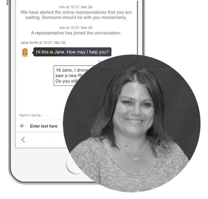 AutoDealerChat's tweet photo. So pleased to help Angela, Internet Manager at Brown's Sales &amp; Leasing who said, “With Contact At Once!, we have the ability to respond immediately and provide the consumer with all of the information they need - in a matter of seconds - to help them make an informed decision.” https://t.co/buyOZ2Nf9J
