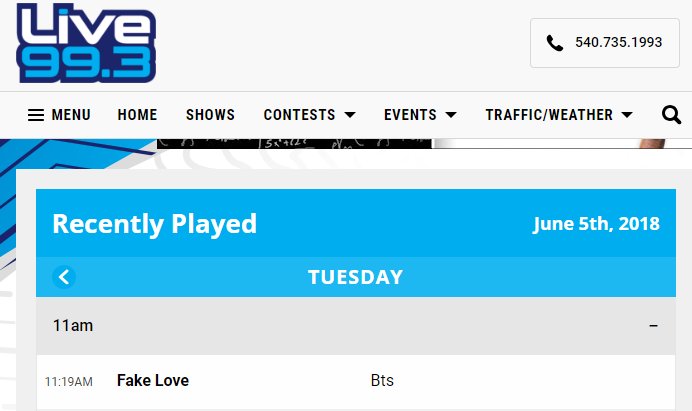 AshtenSpeaks's tweet photo. This woman right here heard @live993va play @BTS_twt Fake Love!!!! Finally a station that plays my guys outside of COUNTDOWN LAND!!
Now if only @hot995 can get on board.... https://t.co/KYsxit1N2N