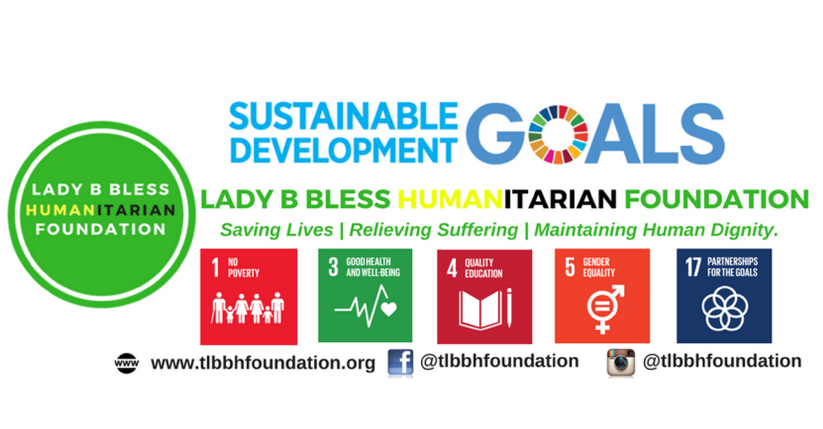 We are a non-profit, NGO, that advocates for social change &amp; equality for people in undeveloped &amp; disadvantaged areas.
The Lady B Bless Humanitarian Foundation
+01-980-522-8522
tlbbhfoundation.org  
info@tlbbhfoundation.org
facebook.com/tlbbhfoundation 
Instagram.com/tlbbhfoundation