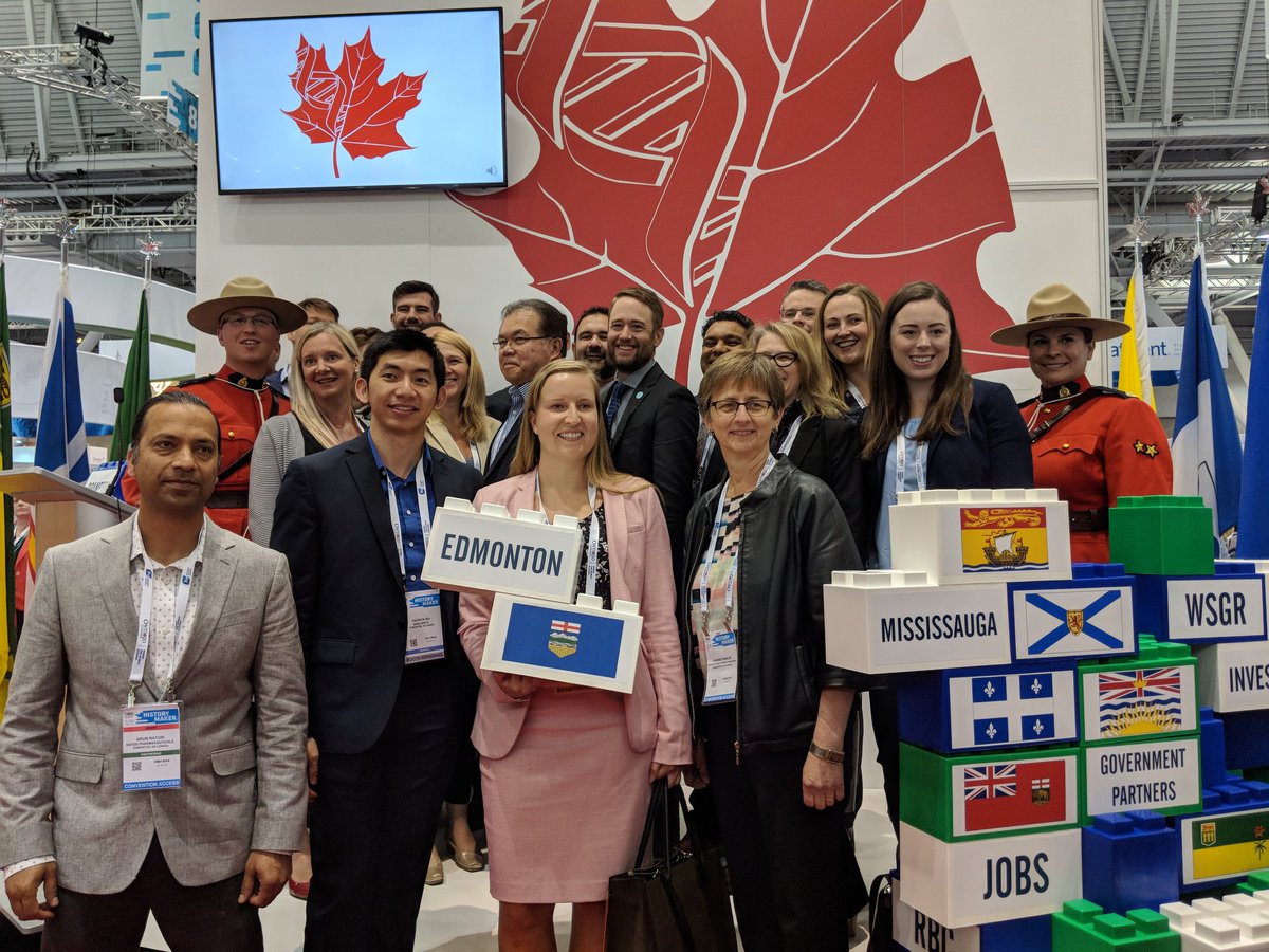 ABintheUSA's tweet photo. #AlbertaProud at @BIOConvention in #Boston! #BIO2018 #BIO2018CDN https://t.co/zC0izNIo9B