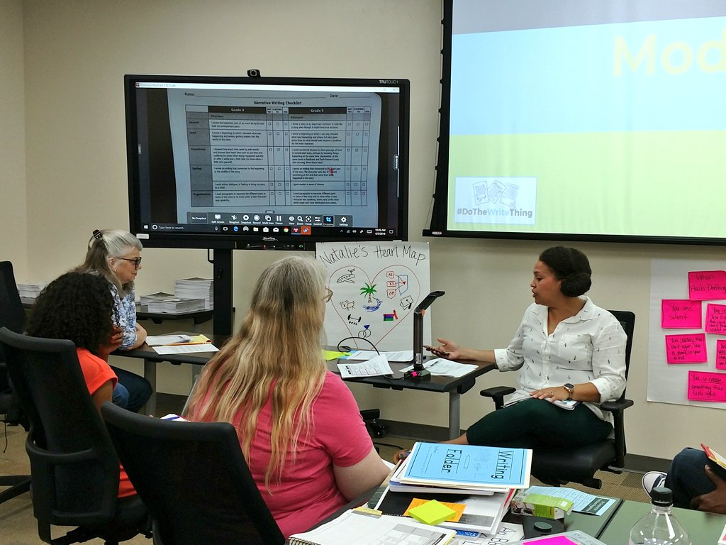 Personal narrative mini lesson using the writing checklist taught by @MissNFriday 
#aldinelit #DoTheWriteThing