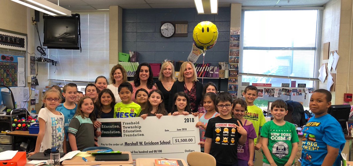 We are excited to fund Ms. Parker's "Engaging Imaginations" program at the Errickson School. Congratulations! @MWESupervisor @mwestech <a href="/MWESchool/">Errickson School</a>