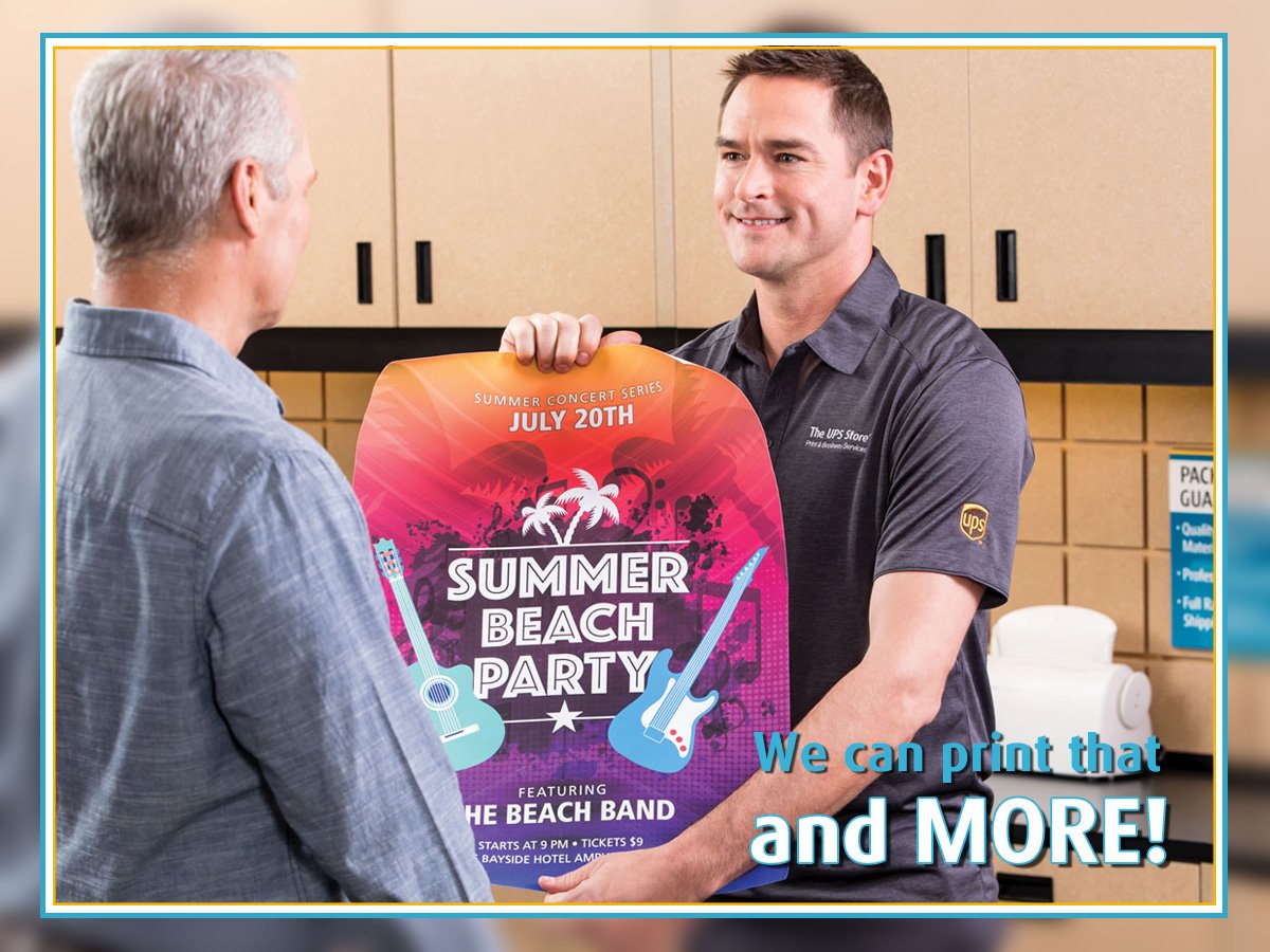 theupsstore2258's tweet photo. Are you hosting a graduation or birthday party โ or a โSummer Kick Offโ barbeque? Trust us for all the printing for your big event. And we can print BIG โ signs, banners, posters and more with local, personalized support.
#WeCanPrintThat #ATX #Printing #SmallBusiness Solutions https://t.co/WgLgZ6xz8b
