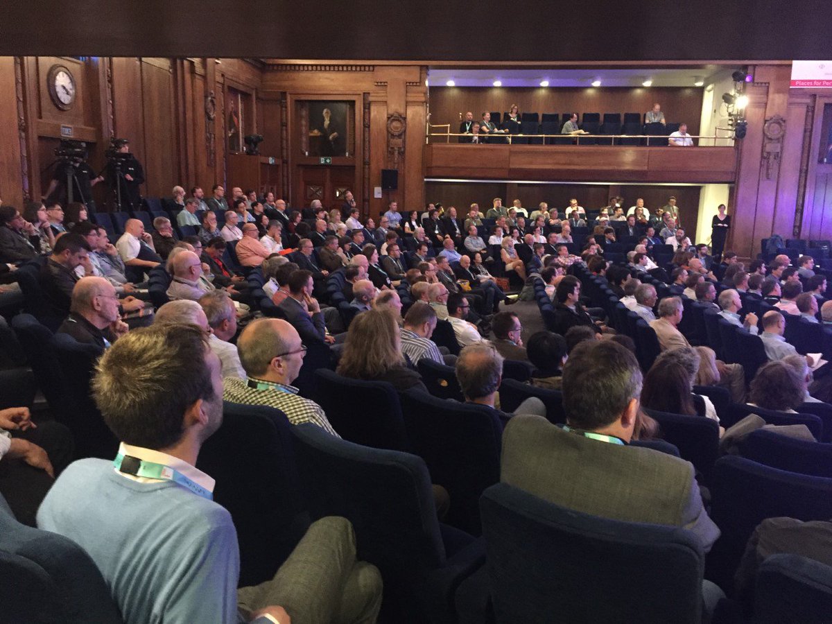 A full house for the closing sessions #ITEAC2018 Huge thanks to sponsors Founder @taittowers International @CharcoalblueTC <a href="/Theatreplan/">Theatreplan</a> Patron <a href="/WhiteLightLtd/">White Light</a> <a href="/ETCInc/">ETCInc</a> @PhilipsEntLight and so many more iteac.co.uk/sponsors.php