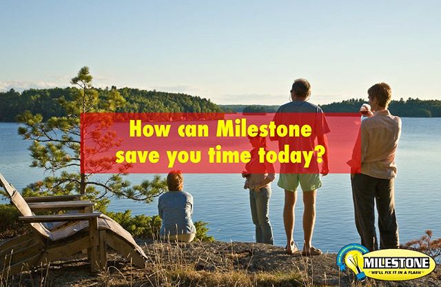 callmilestone's tweet photo. How can we save your family time today? #CallMilestone today at 214-838-1134 to schedule an appointment! #MilestoneDFW https://t.co/vdNEimTdyN