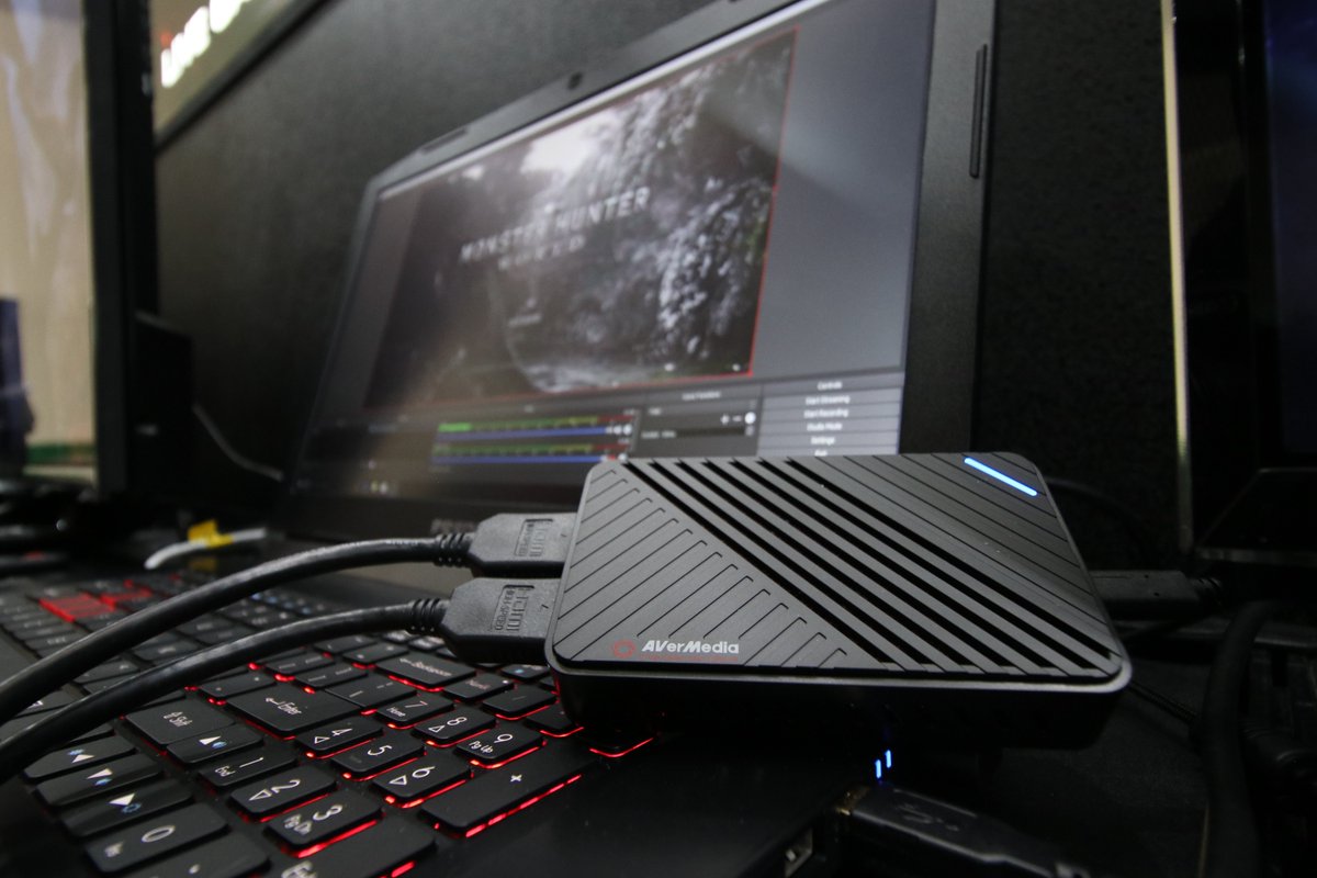 AVerMedia's tweet photo. We're at @computex_taipei debuting our brand new 4K capture cards! Stop by our booth #L0102 if you're at #Computex2018 https://t.co/YtWQu2vQZh