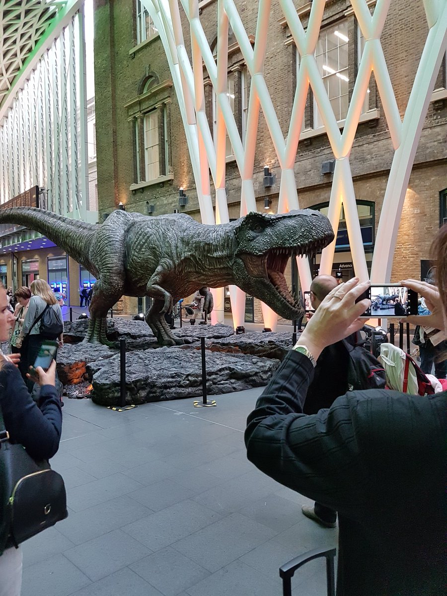 Mikewaller's tweet image. #JURASICLONDON
