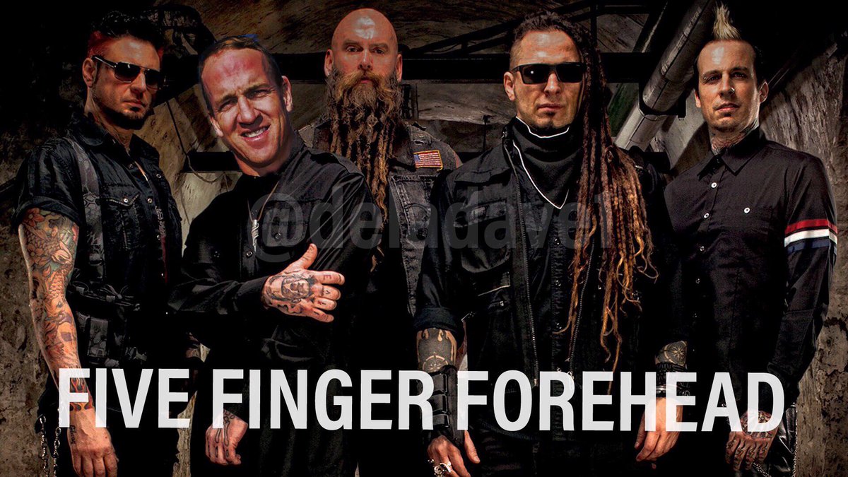 Peyton Manning’s new hobby... #NFL #FiveFingerDeathPunch #lol