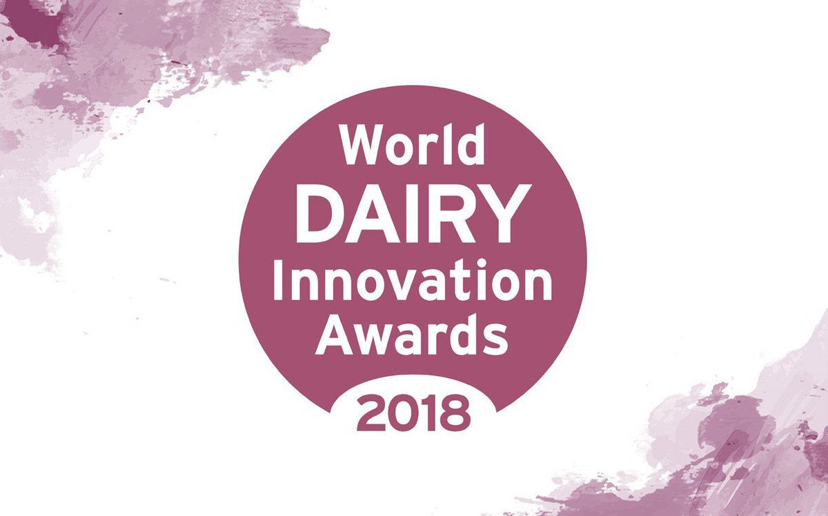 FoodBev's tweet photo. The World #Dairy Innovation Awards finalists have been announced! Check them out now. Congratulations to all those who entered
https://t.co/GjGLDvZWz6 #WDIA18 https://t.co/s4zZNFwqDK