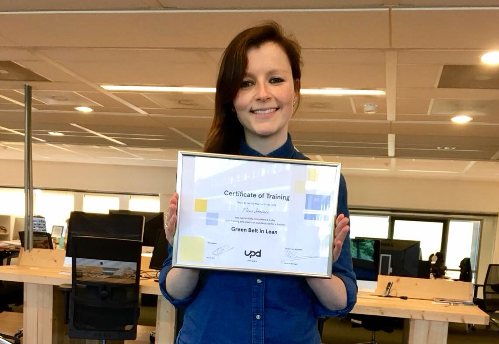Did it! Green Belt in Lean examen gehaald ☺️✅🎓 #lean #greenbelt